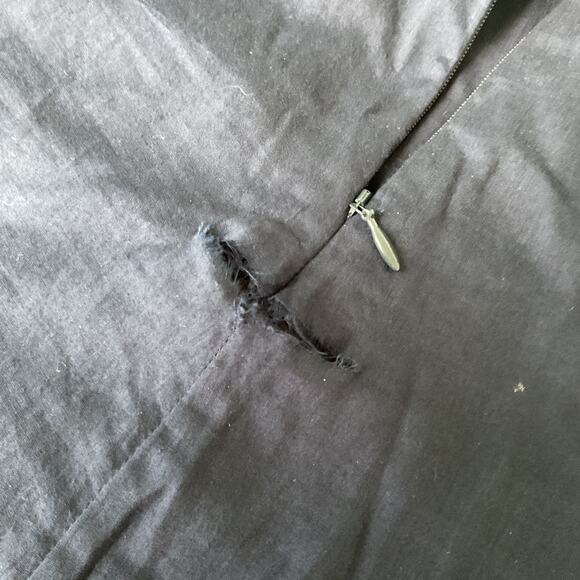 Veronica Beard Womens Satori Dress Black Ink Size 6 2205CO35D067 NWT Damaged - Picture 13 of 14